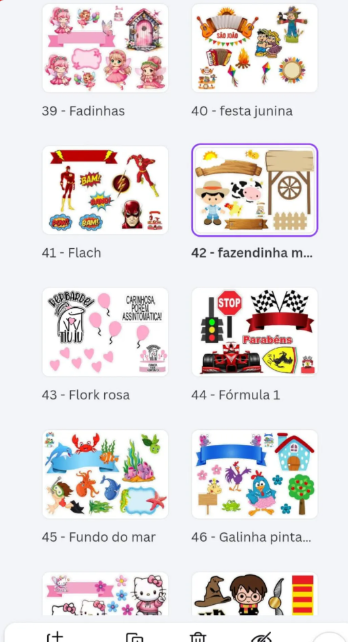 Plantillas de toppers – Fiestas temáticas